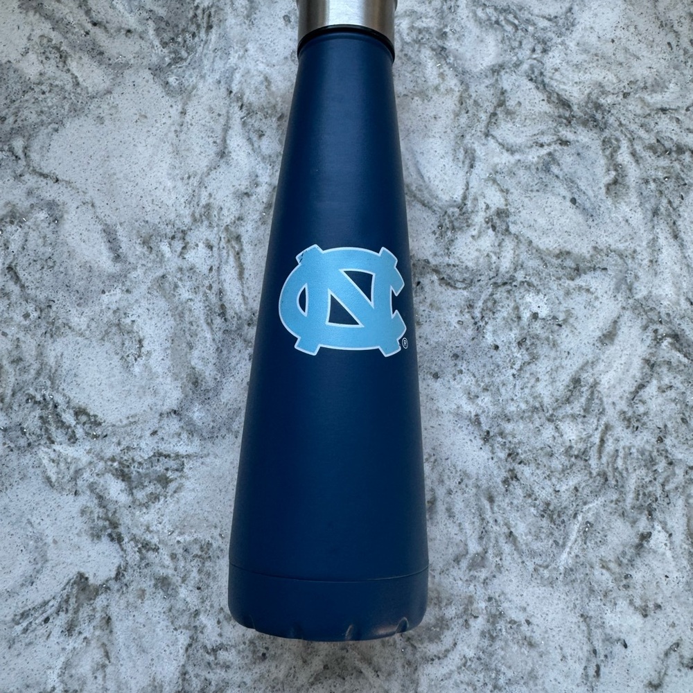 UNC Tarheels Stainless Steel Water Bottle